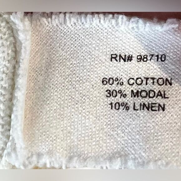 Portrait of a Flower Hummingbird Tie Neck Sweater - Picture 6 of 6